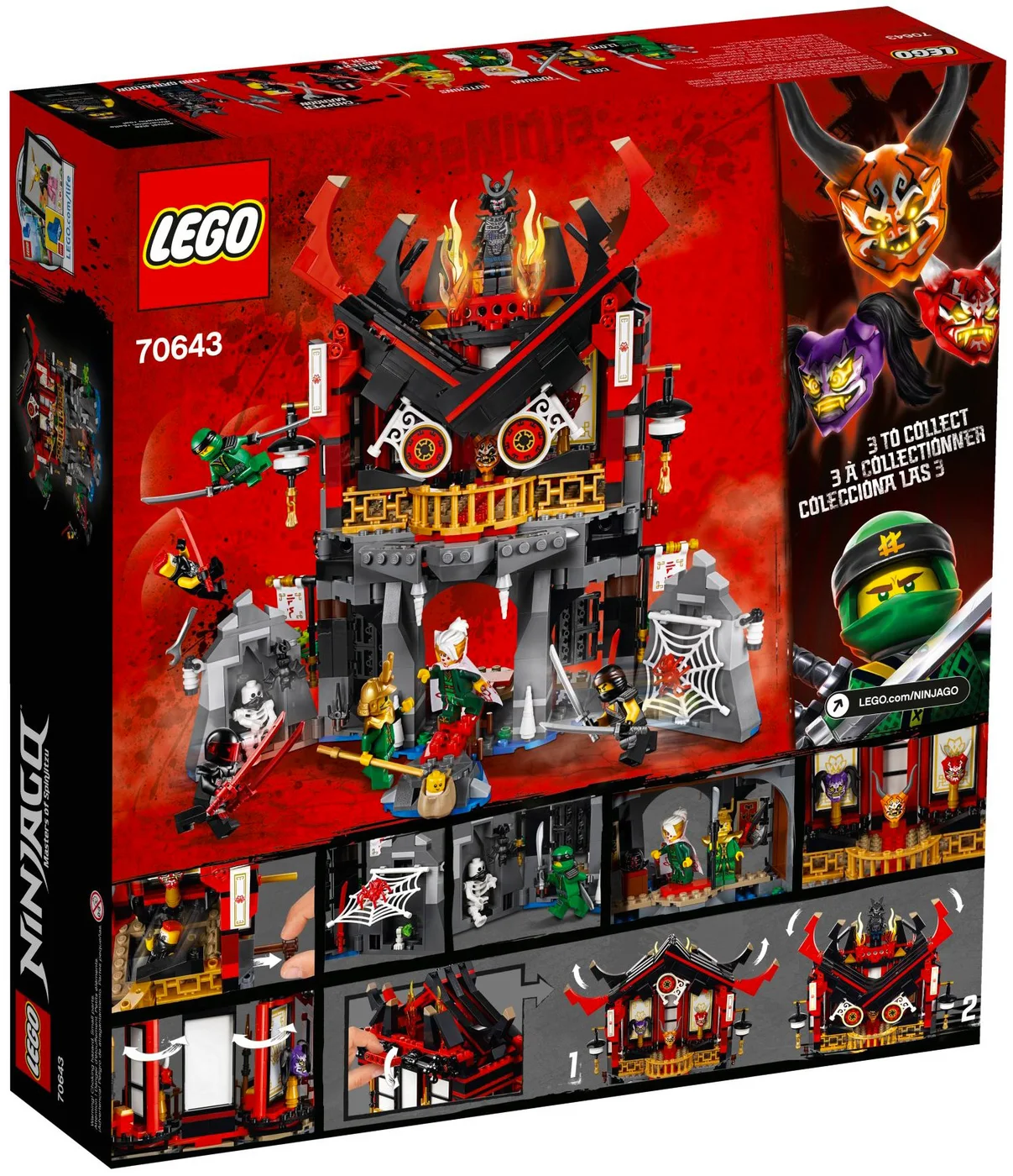 LEGO® Ninjago 70643 Il Tempio della Resurrezione - vue 2
