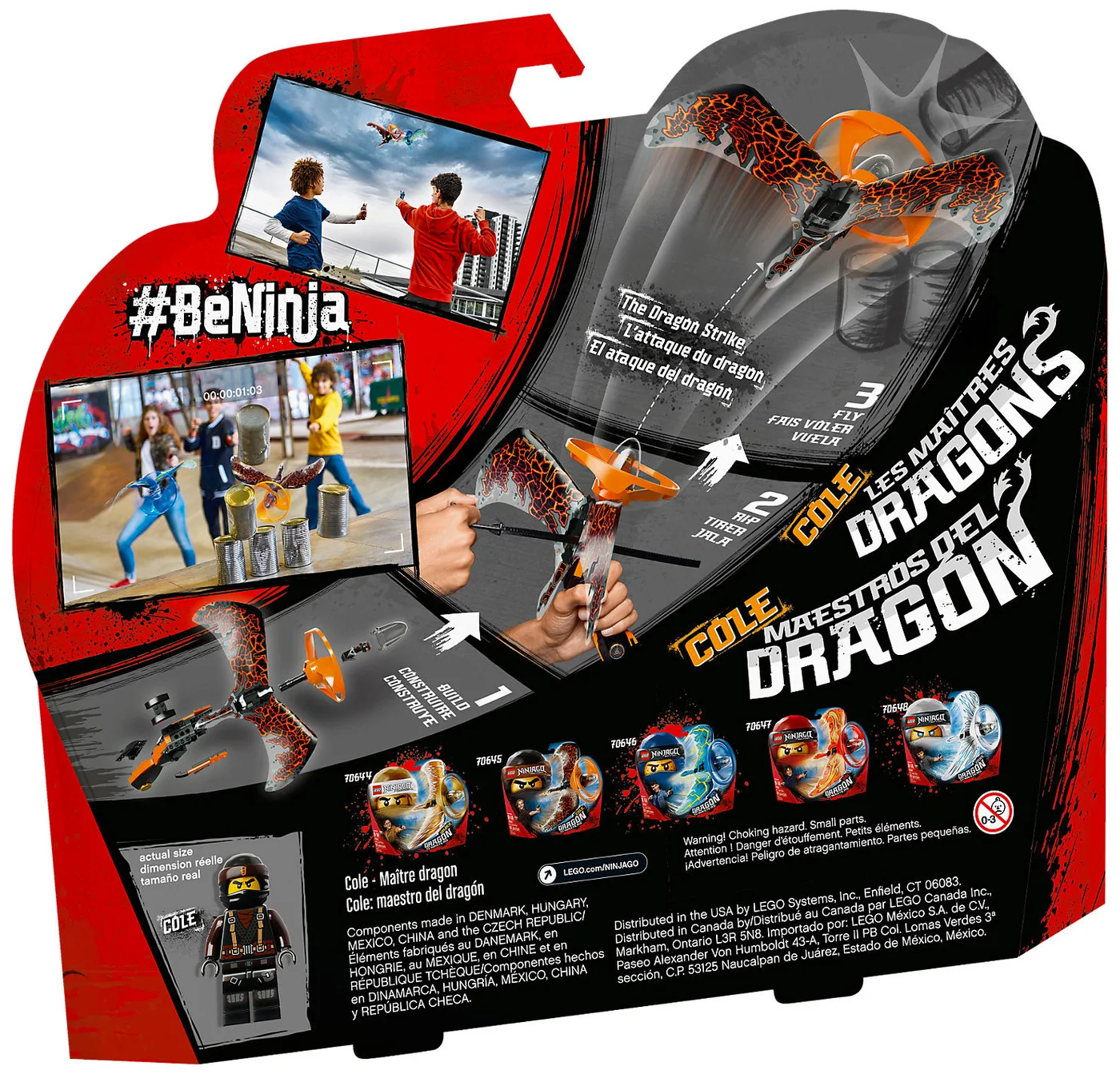 LEGO® Ninjago 70645 Cole – Maestro dragone - vue 2