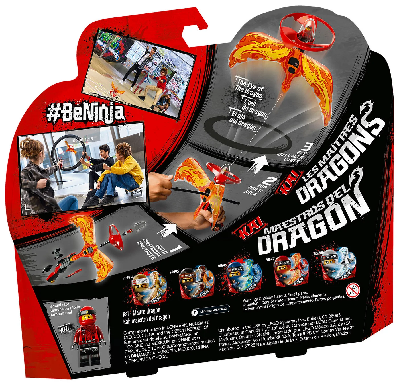 LEGO® Ninjago 70647 Kai – Maestro dragone - vue 2