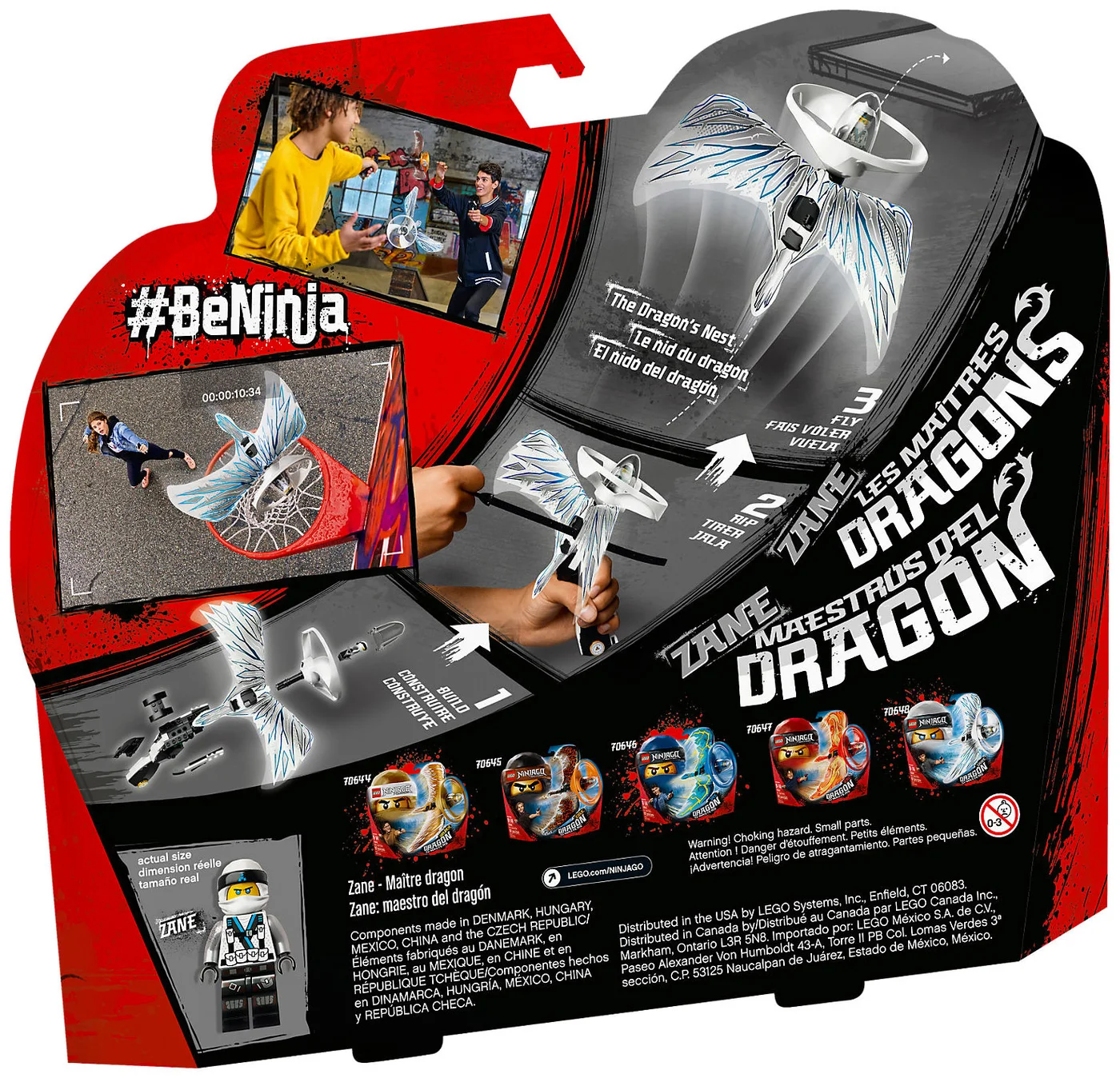 LEGO® Ninjago 70648 Zane – Maestro dragone - vue 2