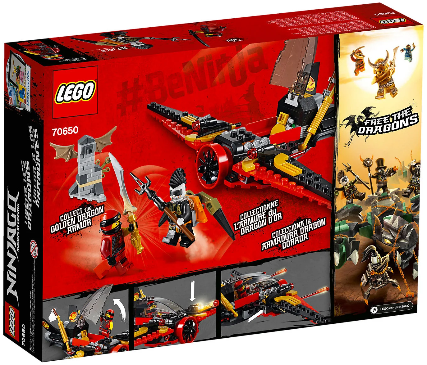 LEGO® Ninjago 70650 L’ala del destino - vue 2