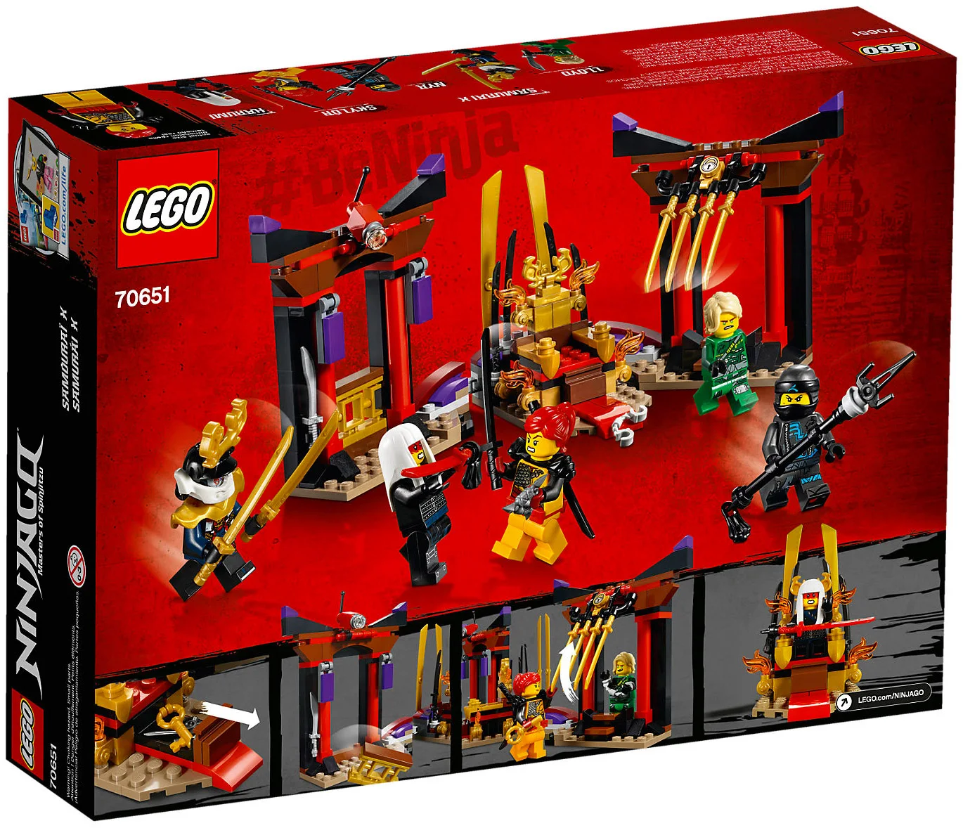 LEGO® Ninjago 70651 Duello nella sala del trono - vue 2