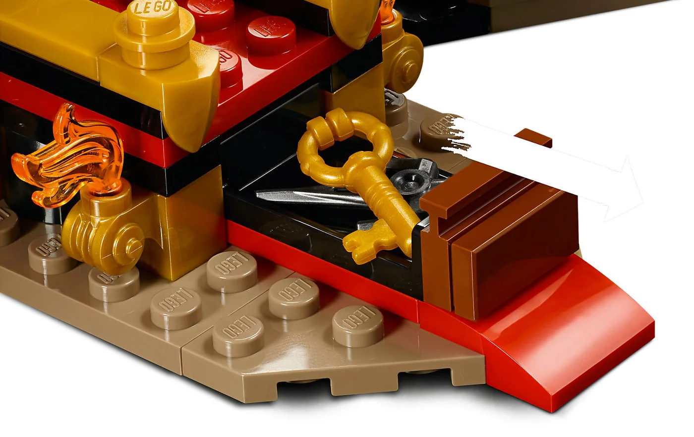 LEGO® Ninjago 70651 Duello nella sala del trono - vue 6