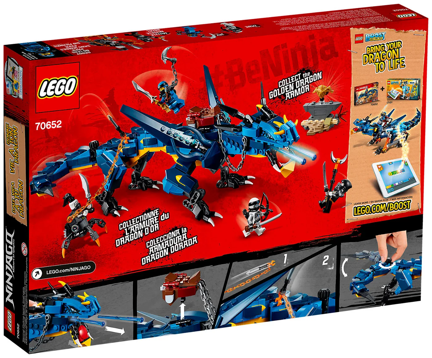 LEGO® Ninjago 70652 Dragone della tempesta - vue 2