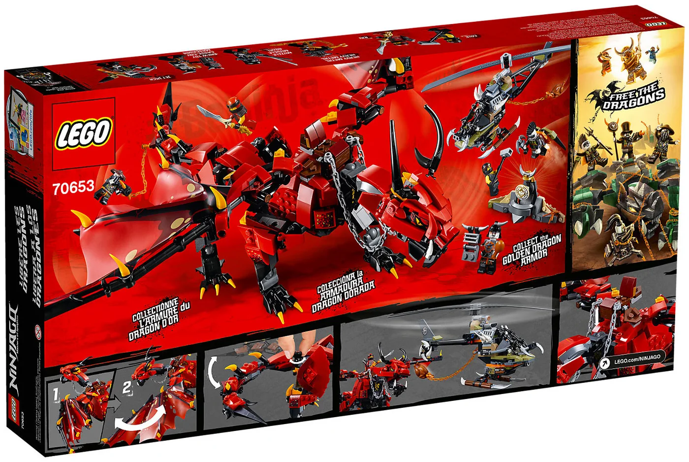LEGO® Ninjago 70653 Dragone del destino - vue 2