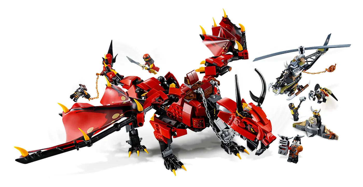 LEGO® Ninjago 70653 Dragone del destino - vue 5