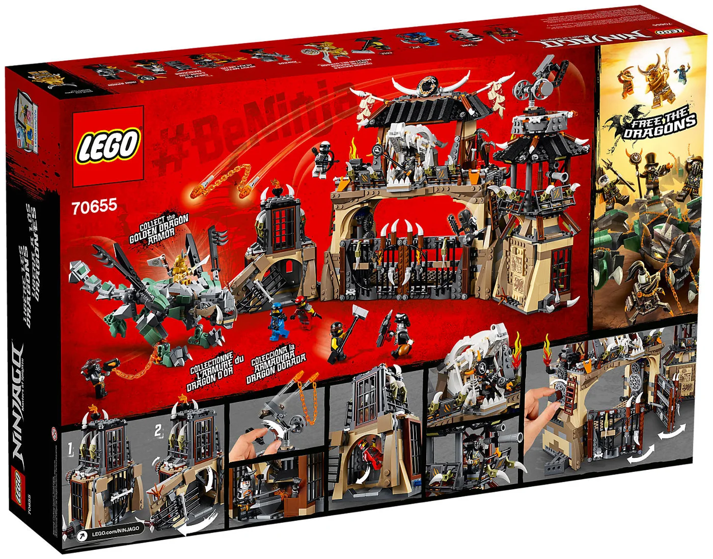 LEGO® Ninjago 70655 La fossa del dragone - vue 2