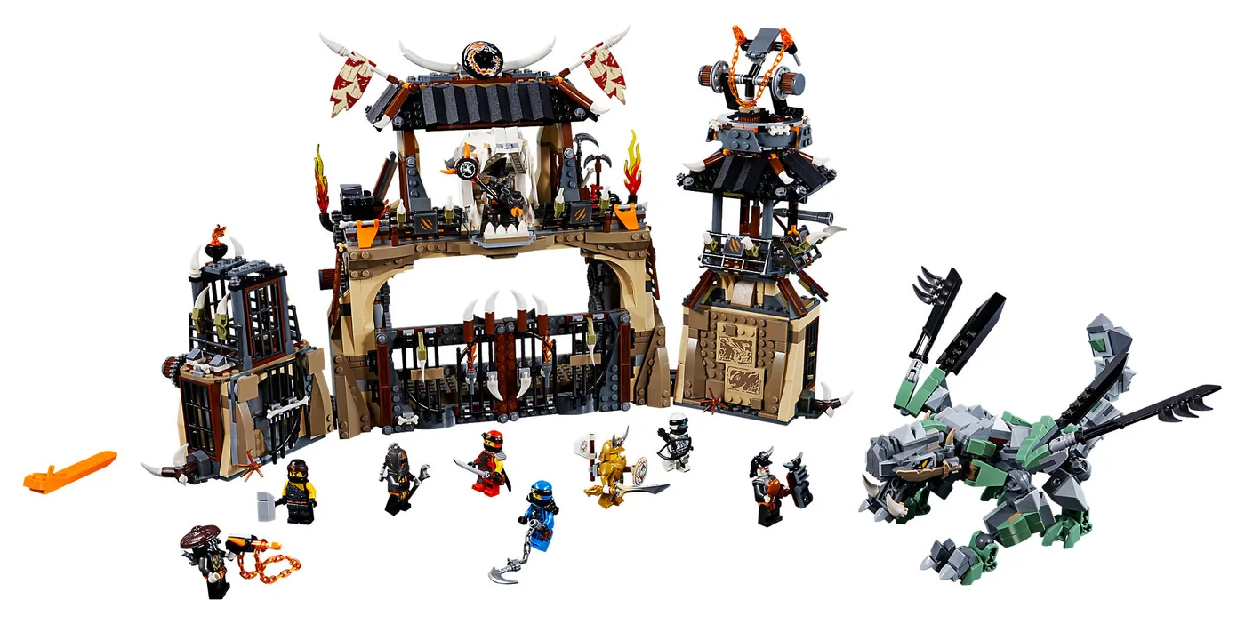 LEGO® Ninjago 70655 La fossa del dragone - vue 3