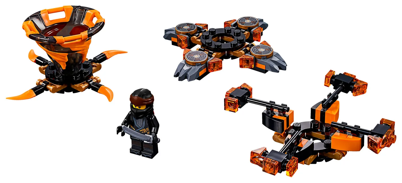 LEGO® Ninjago 70662 Cole Spinjitzu - vue 3