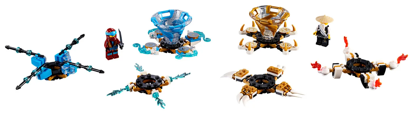 LEGO® Ninjago 70663 Nya e Wu Spinjitzu - vue 3