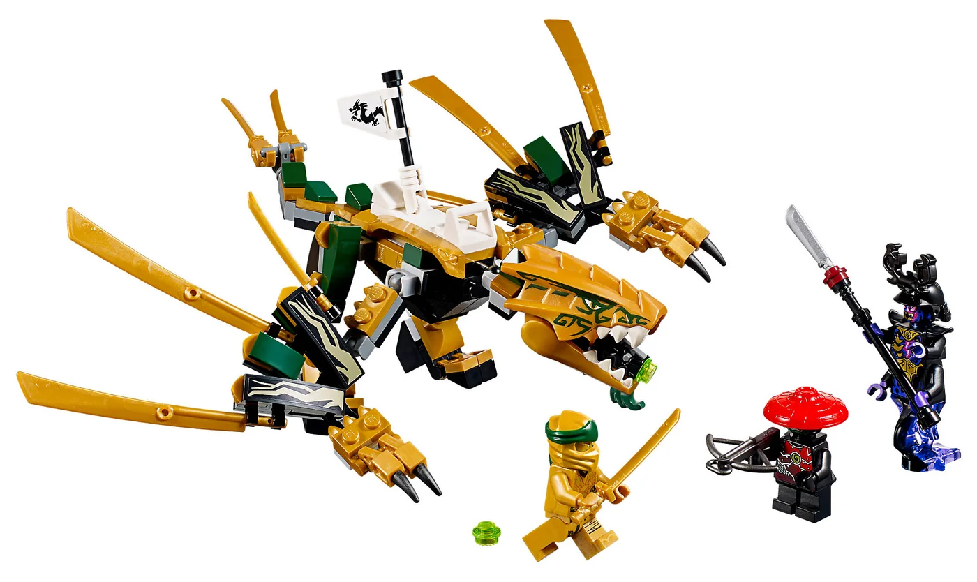 LEGO® Ninjago 70666 Il Dragone d’oro - vue 3