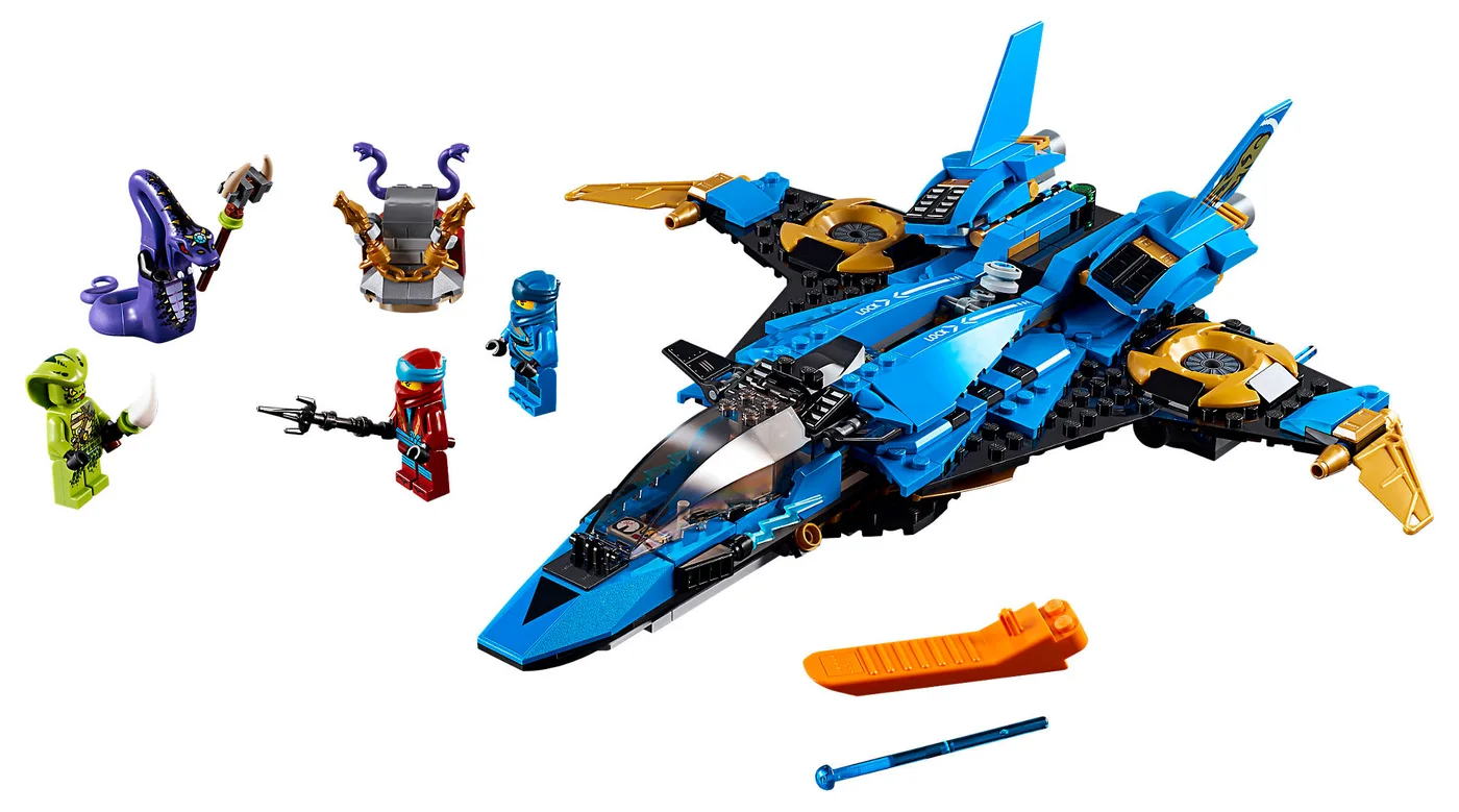 LEGO® Ninjago 70668 Il Jet da combattimento di Jay - vue 3