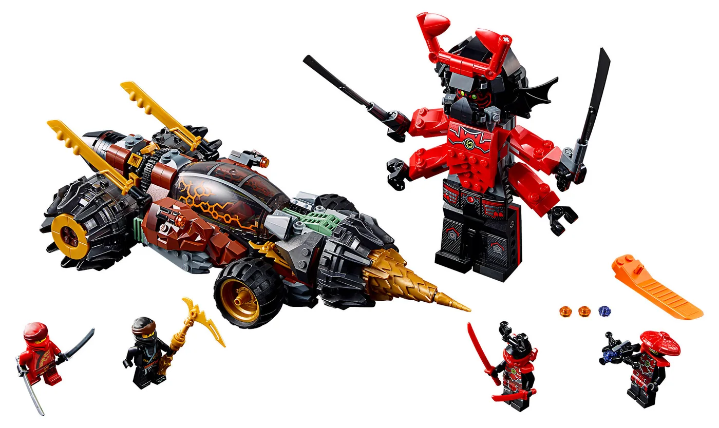 LEGO® Ninjago 70669 La trivellatrice di Cole - vue 3
