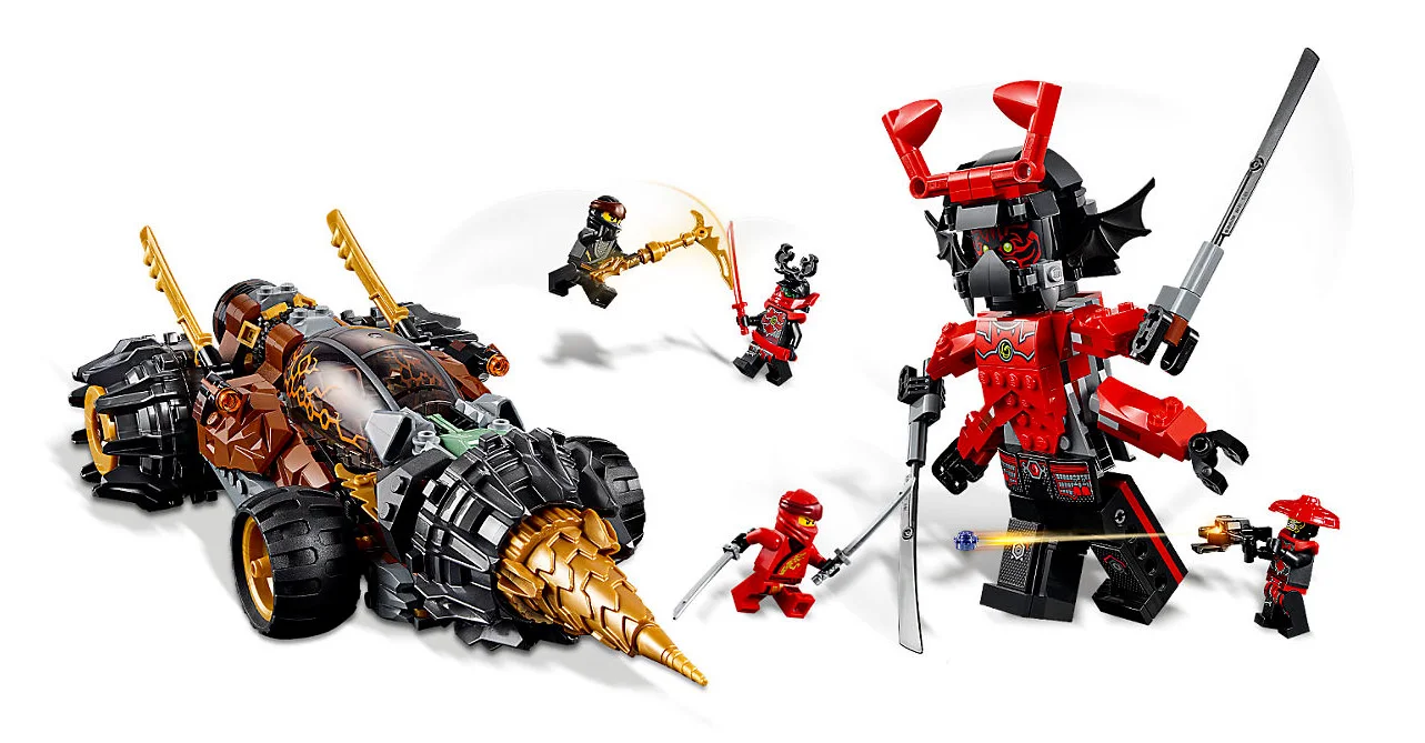 LEGO® Ninjago 70669 La trivellatrice di Cole - vue 4