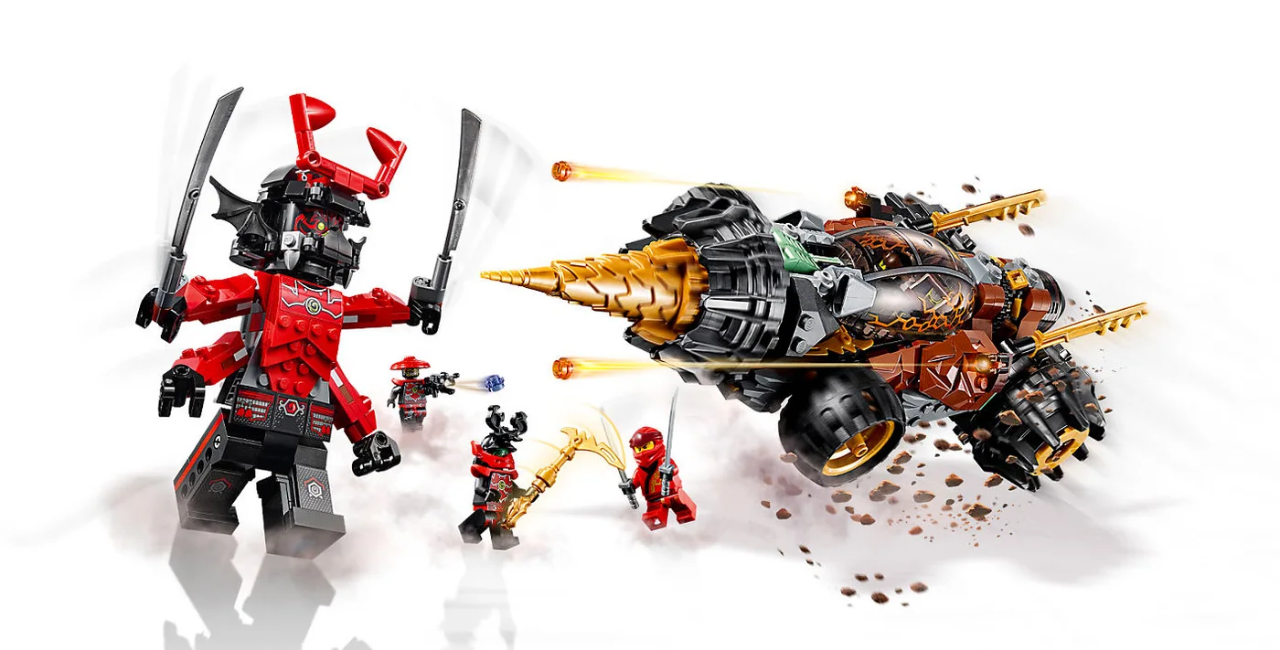 LEGO® Ninjago 70669 La trivellatrice di Cole - vue 5