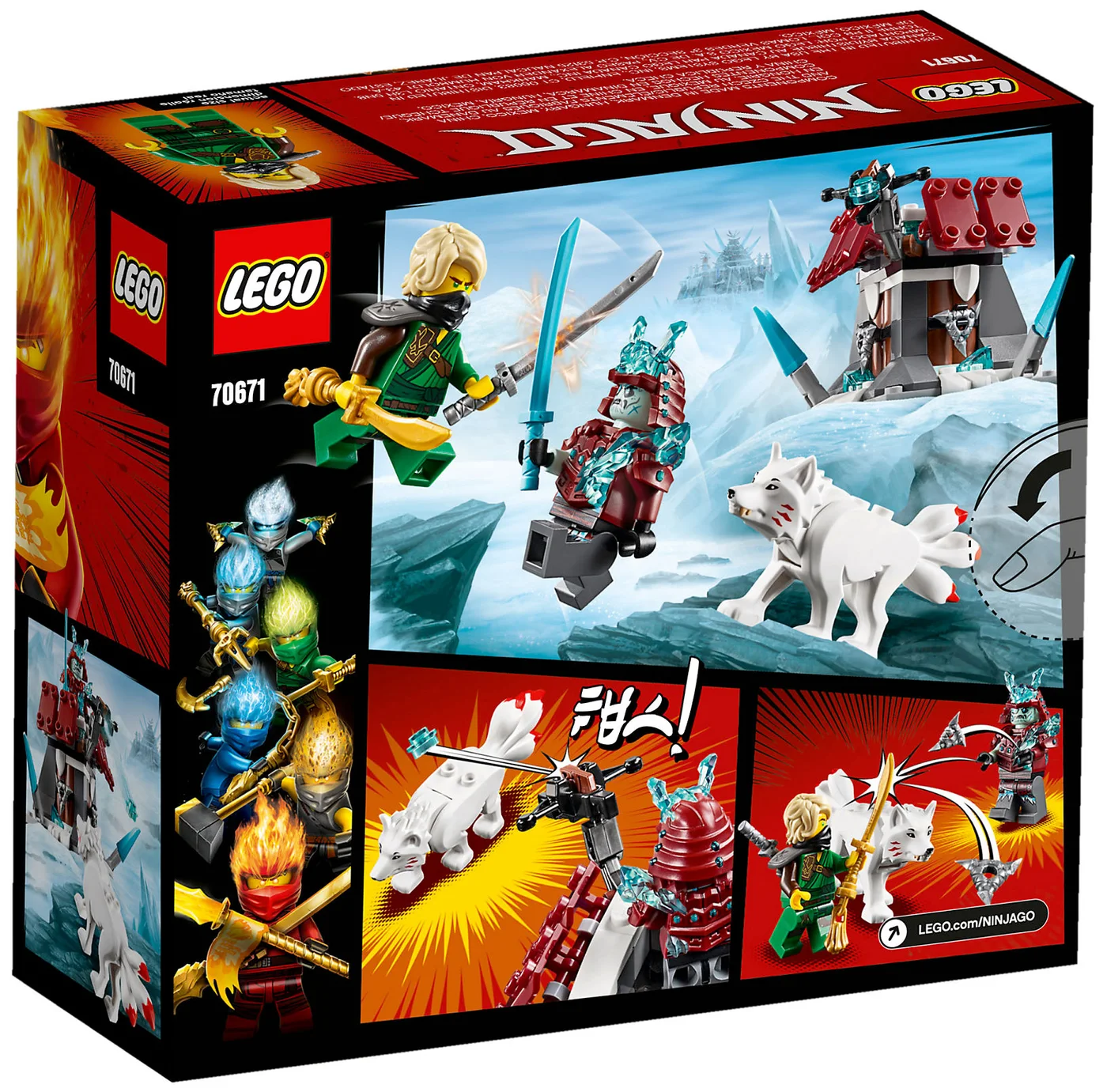 LEGO® Ninjago 70671 Il viaggio di Lloyd - vue 2