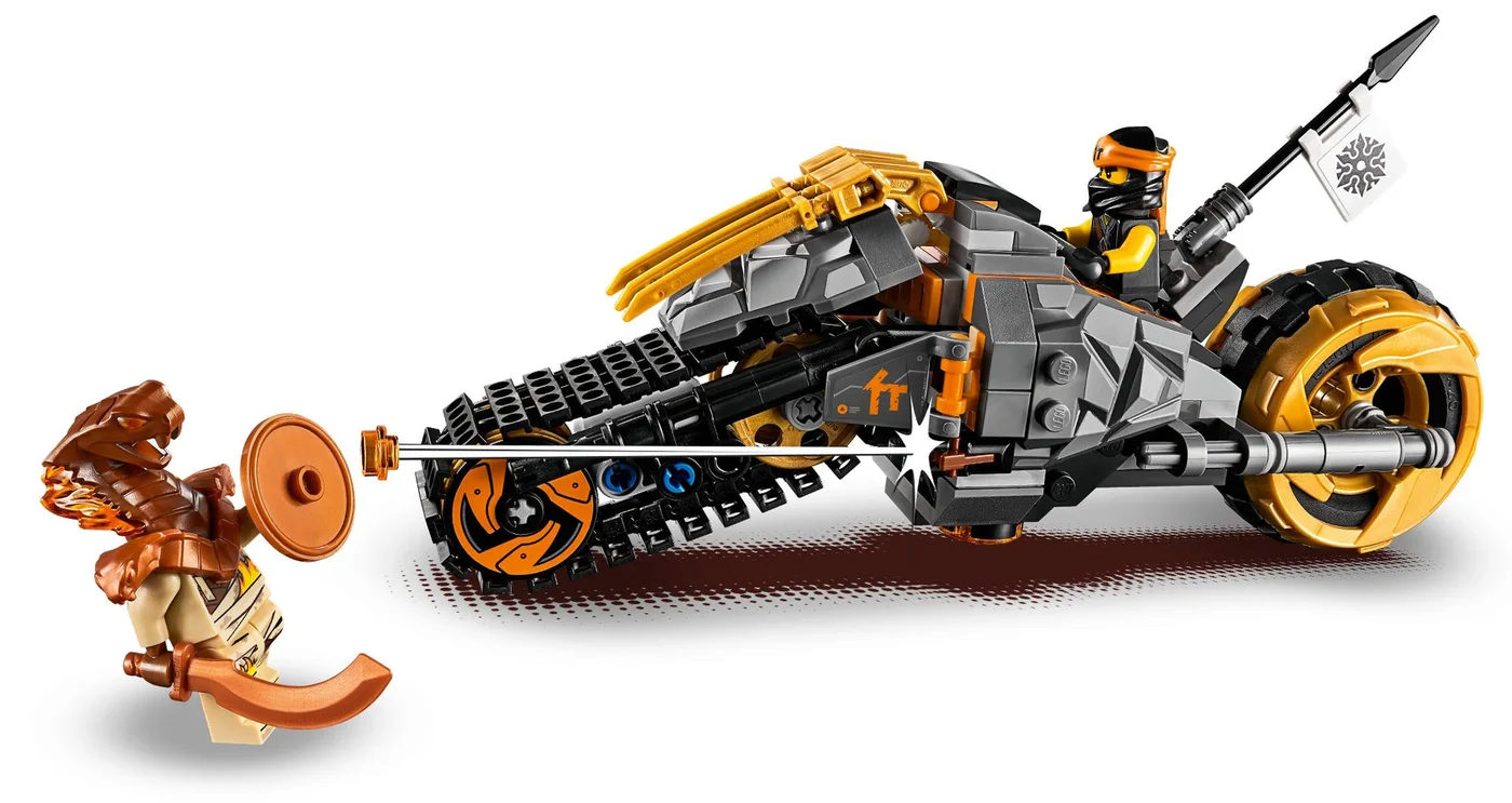 LEGO® Ninjago 70672 La moto da cross di Cole - vue 5