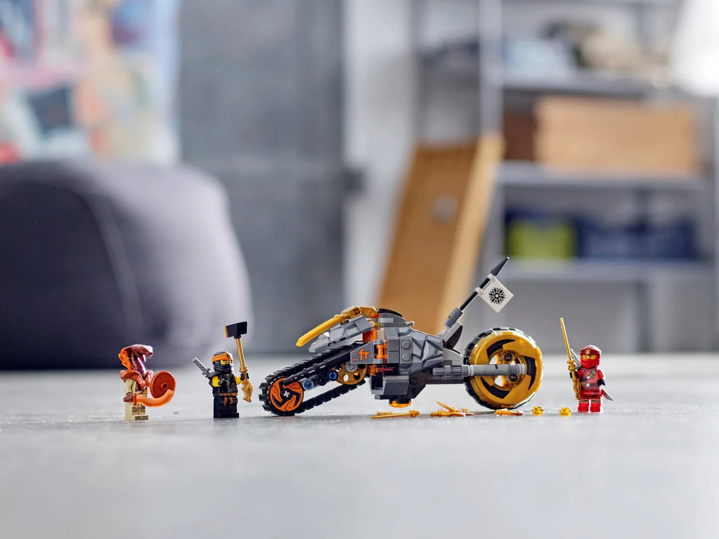 LEGO® Ninjago 70672 La moto da cross di Cole - vue 7