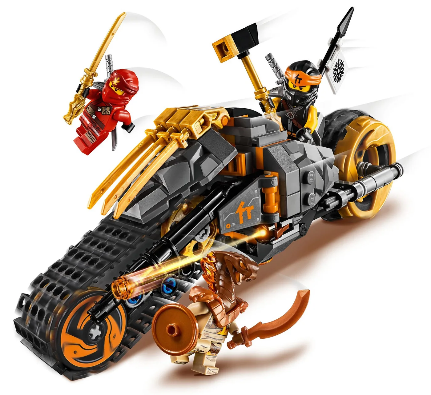 LEGO® Ninjago 70672 La moto da cross di Cole - vue 9