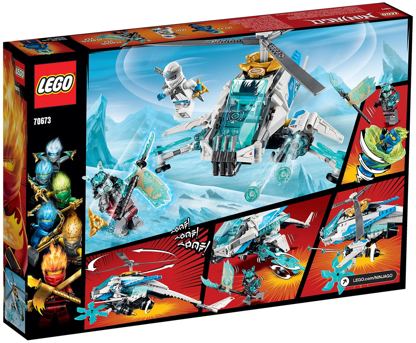 LEGO® Ninjago 70673 ShuriCottero - vue 2