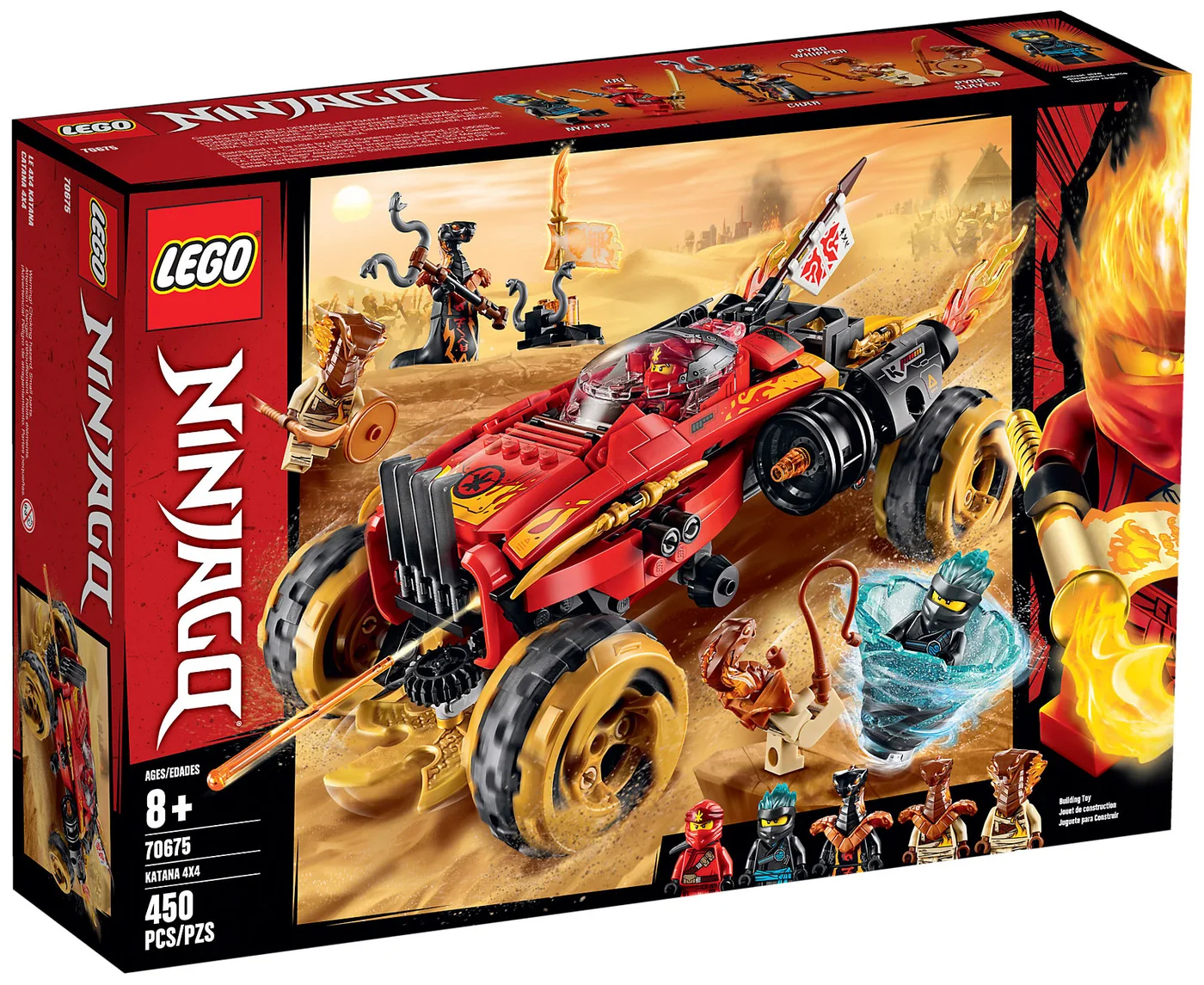 LEGO® Ninjago 70675 Katana 4×4 - vue 2