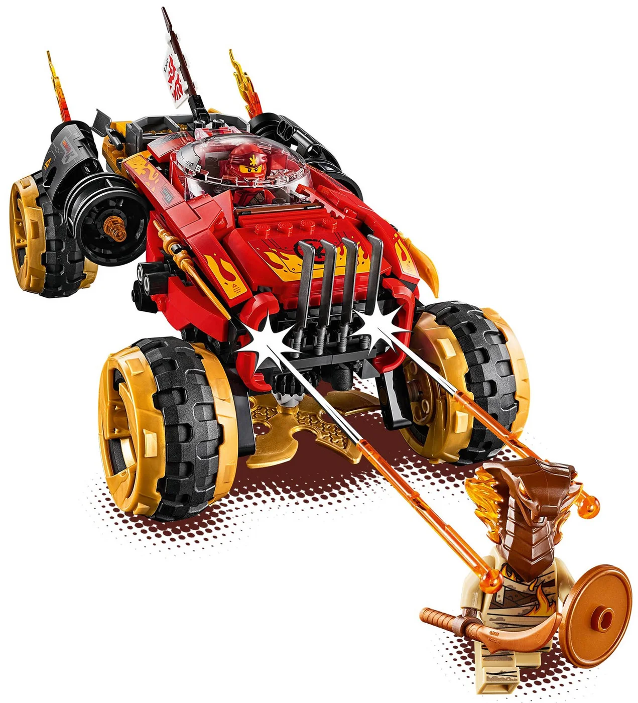 LEGO® Ninjago 70675 Katana 4×4 - vue 5