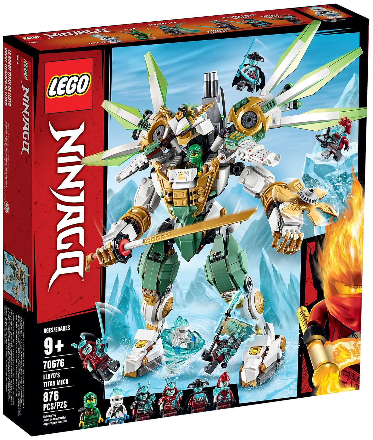 LEGO® Ninjago 70676 Il Mech Titano di Lloyd - vue 2