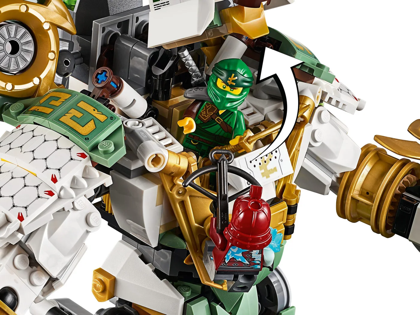 LEGO® Ninjago 70676 Il Mech Titano di Lloyd - vue 4