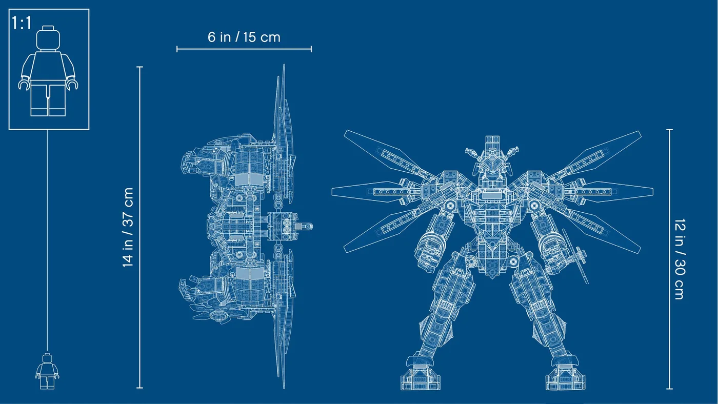 LEGO® Ninjago 70676 Il Mech Titano di Lloyd - vue 10