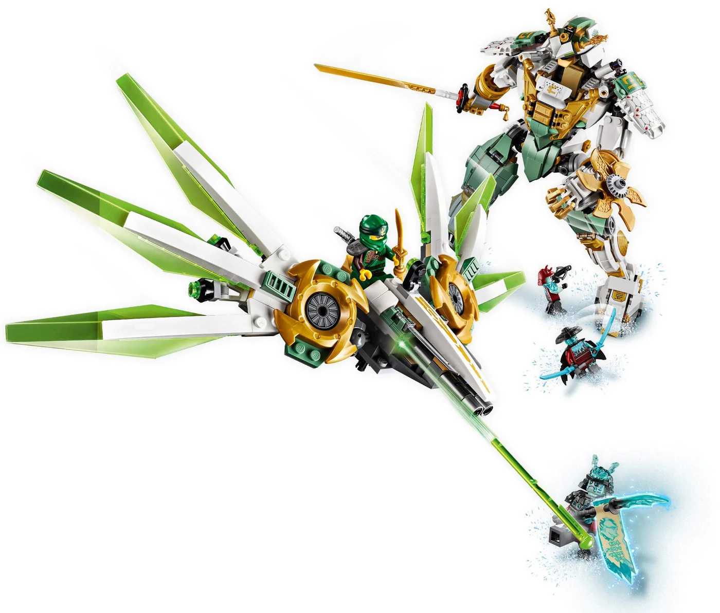 LEGO® Ninjago 70676 Il Mech Titano di Lloyd - vue 11