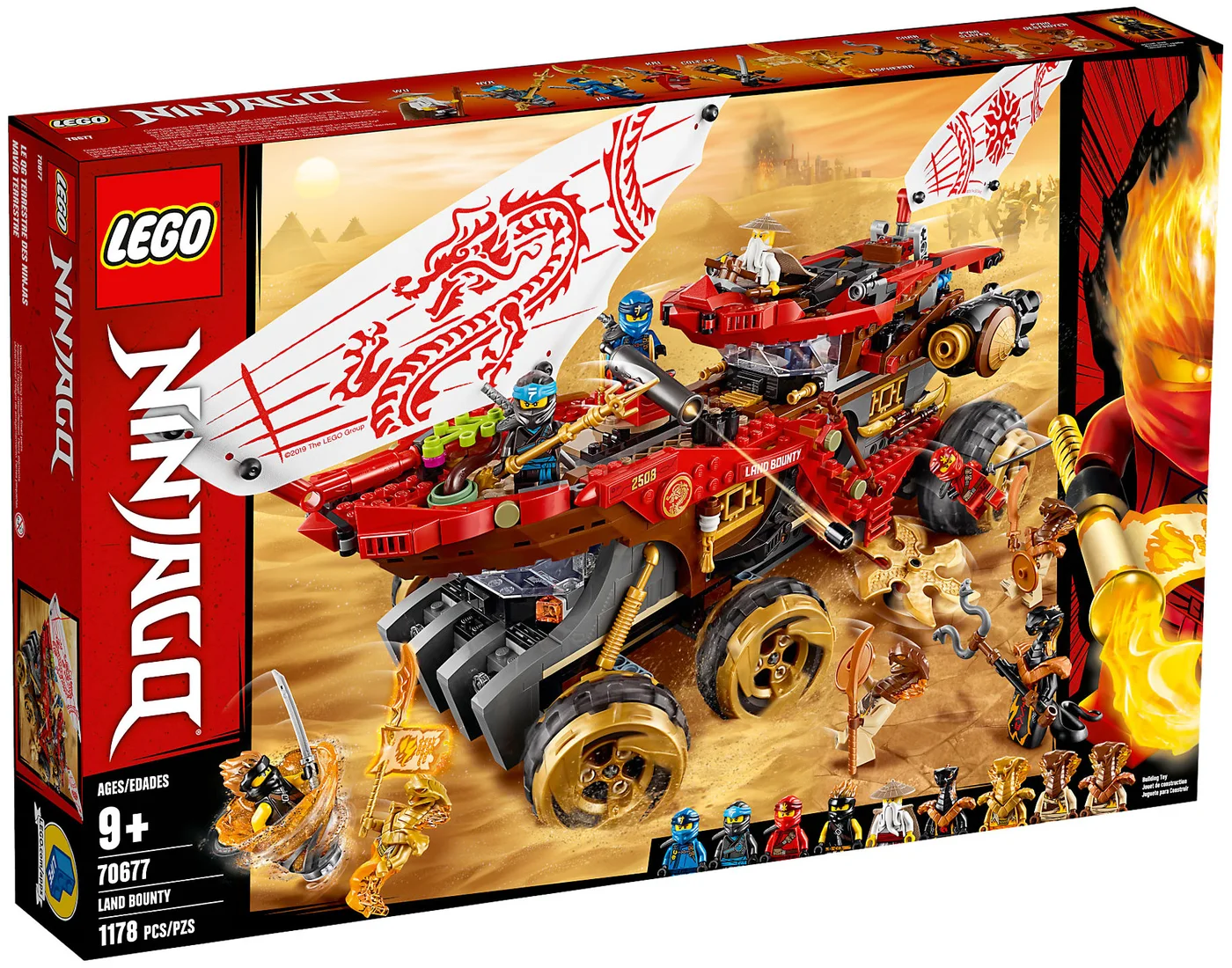 LEGO® Ninjago 70677 Bounty di Terra - vue 2