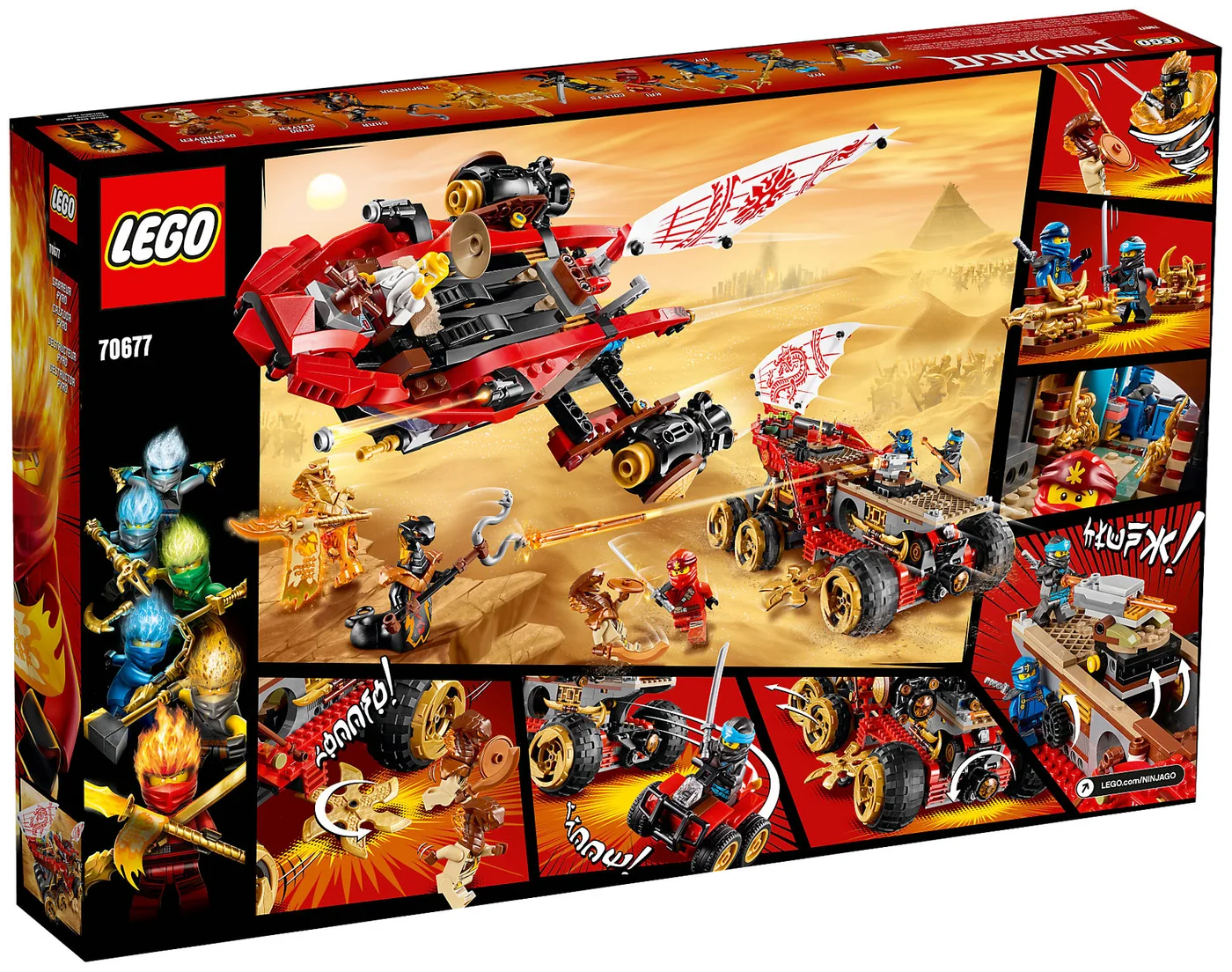 LEGO® Ninjago 70677 Bounty di Terra - vue 3
