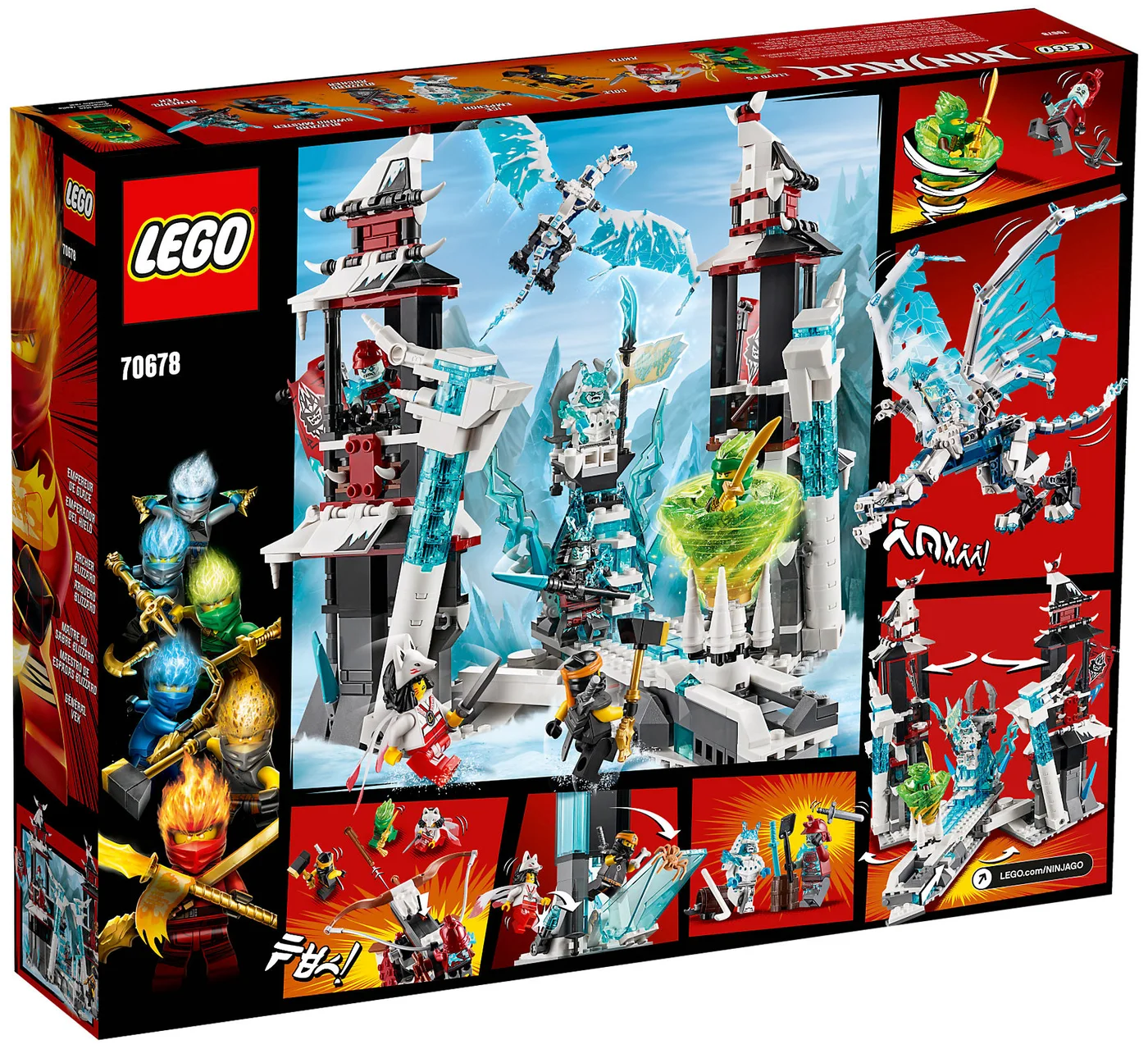 LEGO® Ninjago 70678 Il Castello dell’Imperatore Abbandonato - vue 3