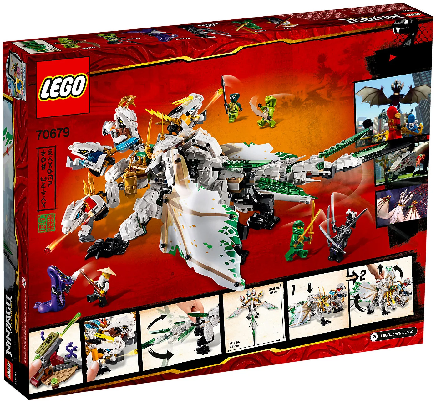 LEGO® Ninjago 70679 L’Ultra dragone - vue 3