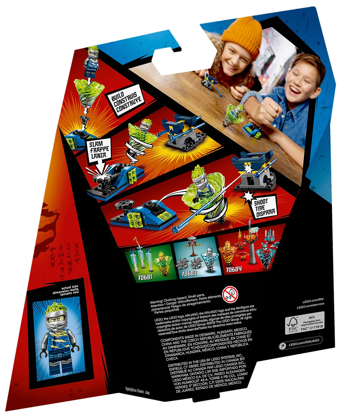 LEGO® Ninjago 70682 Slam Spinjitzu – Jay - vue 2