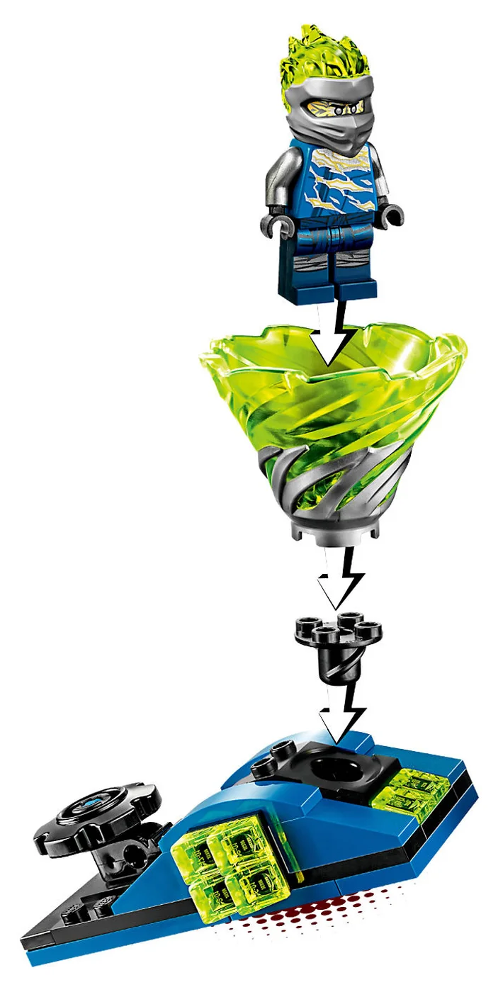 LEGO® Ninjago 70682 Slam Spinjitzu – Jay - vue 5
