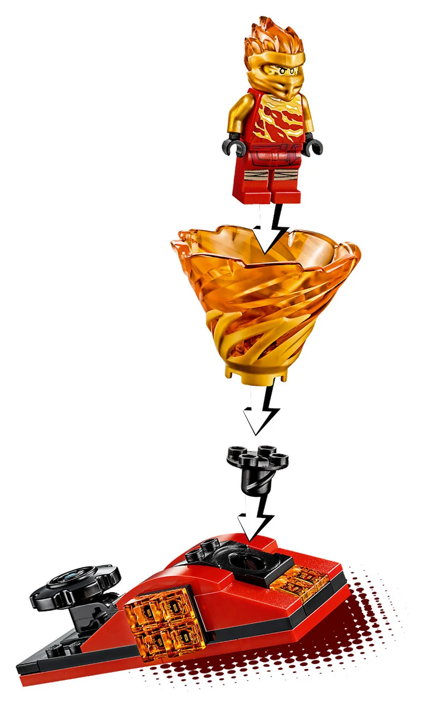 LEGO® Ninjago 70684 Slam Spinjitzu – Kai vs. Samurai - vue 4