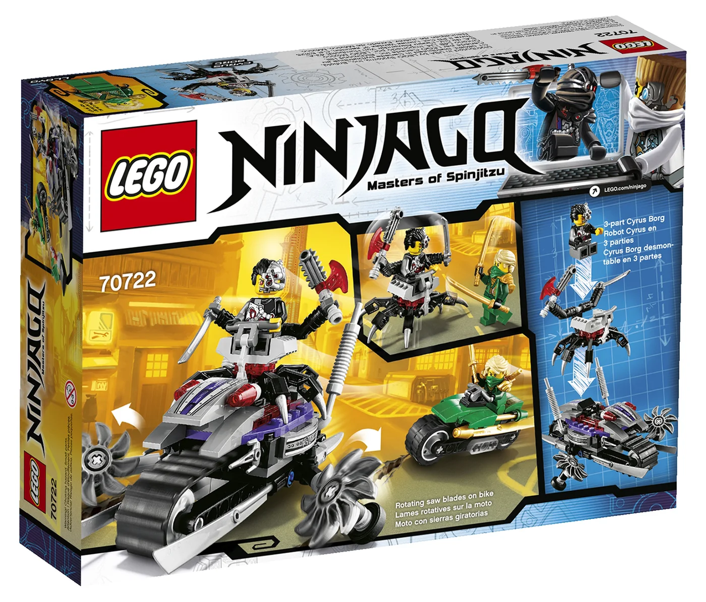 LEGO® Ninjago 70722 Attacco sul Borg - vue 2