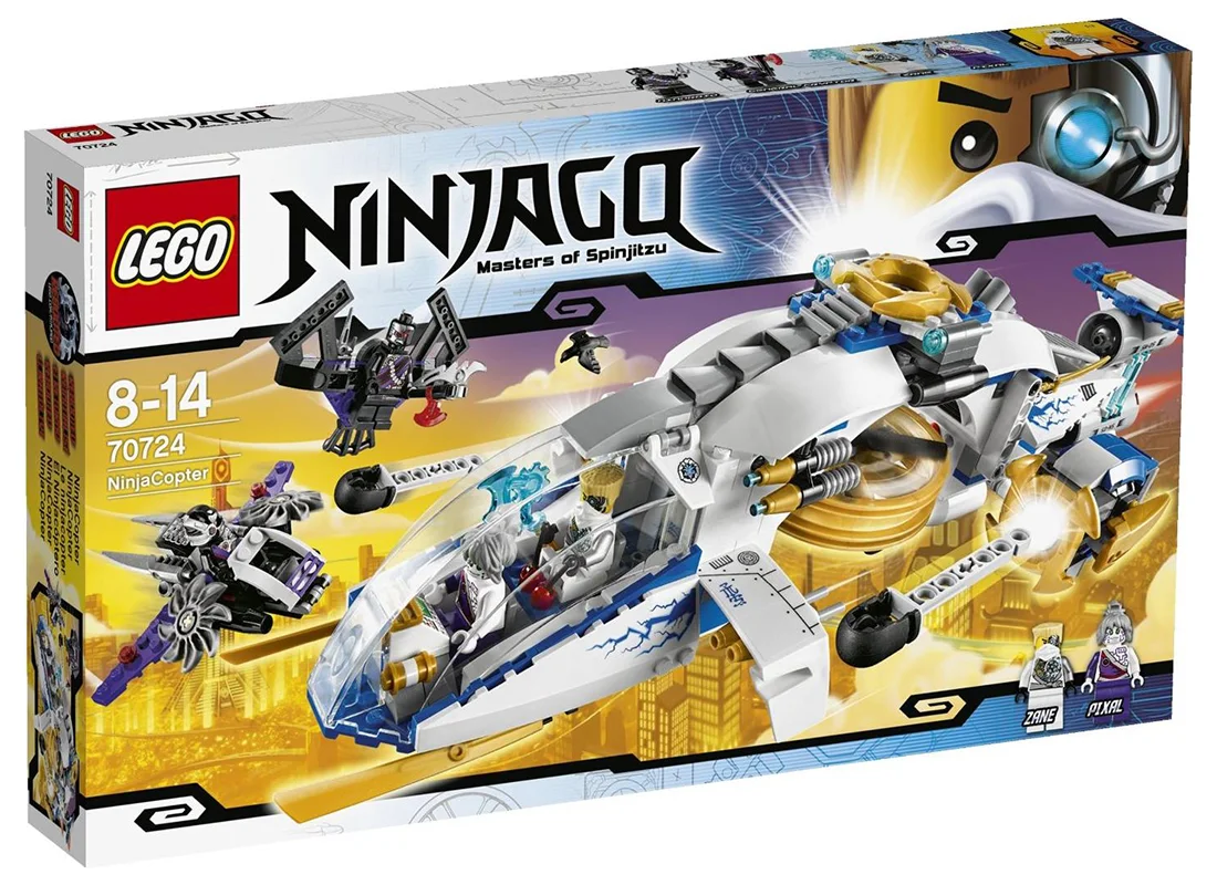 LEGO® Ninjago 70724 NinjaCopter - vue 3