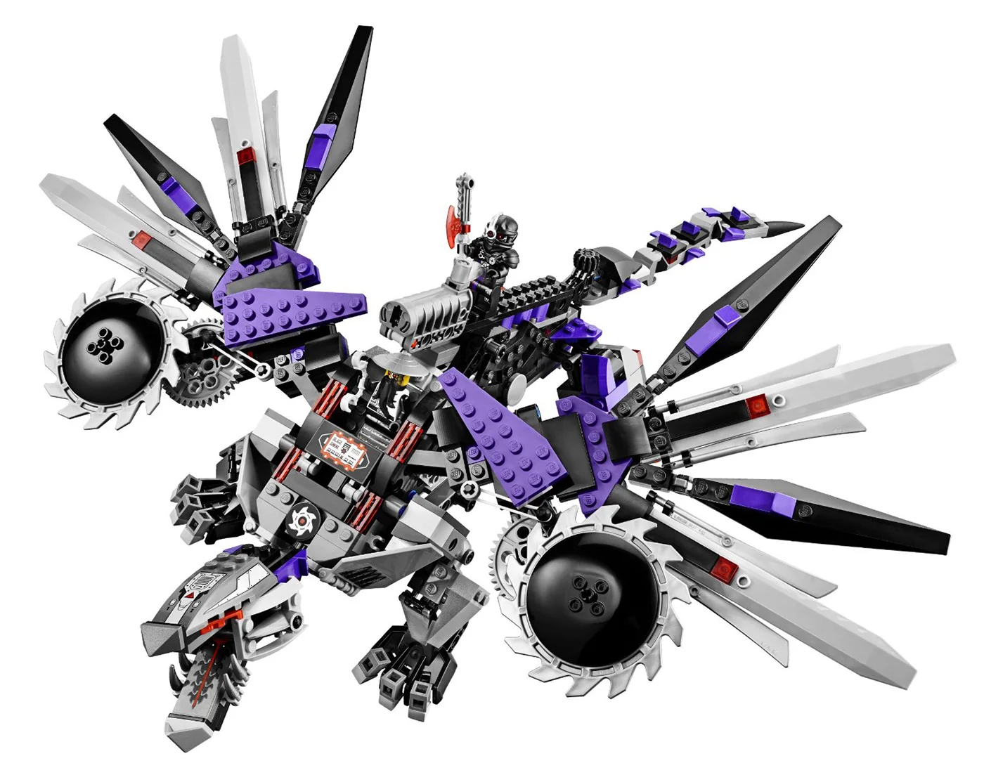 LEGO® Ninjago 70725 Dragone Nindroid - vue 2