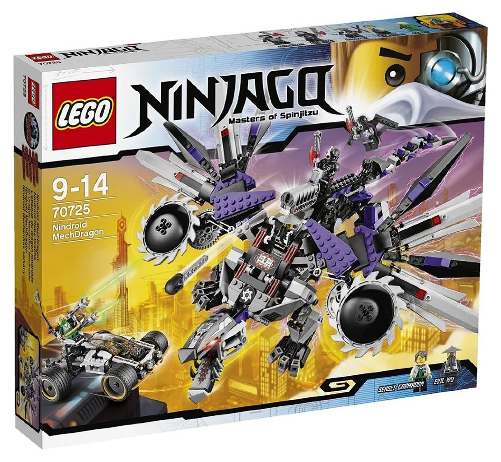LEGO® Ninjago 70725 Dragone Nindroid - vue 5