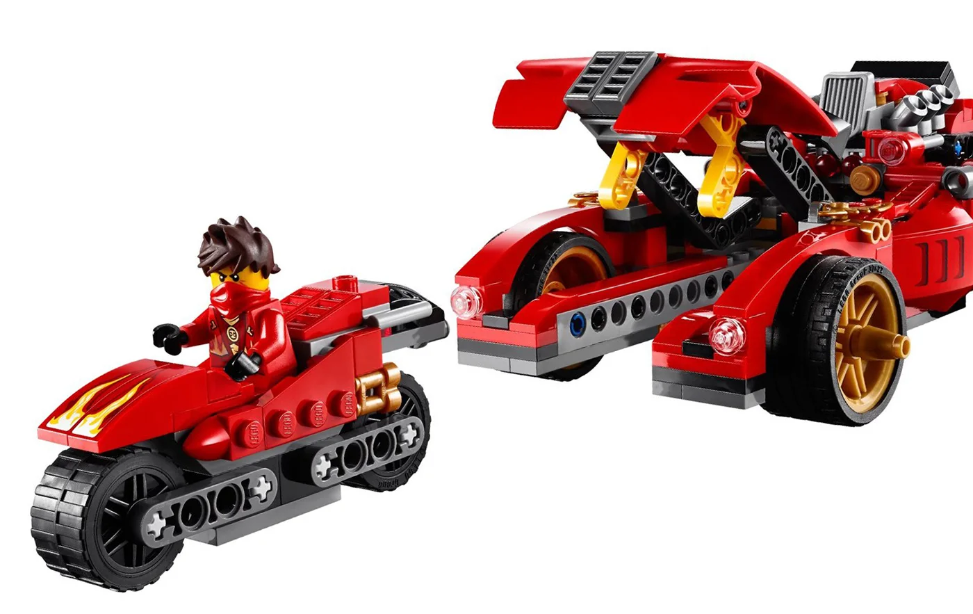 LEGO® Ninjago 70727 Ninja Super-bolide X-1 - vue 4