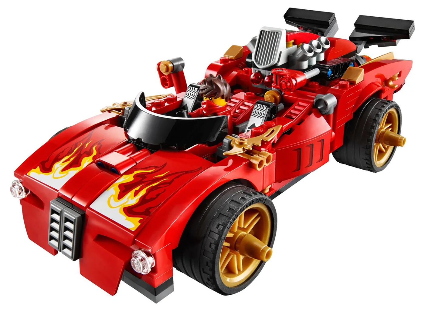 LEGO® Ninjago 70727 Ninja Super-bolide X-1 - vue 6