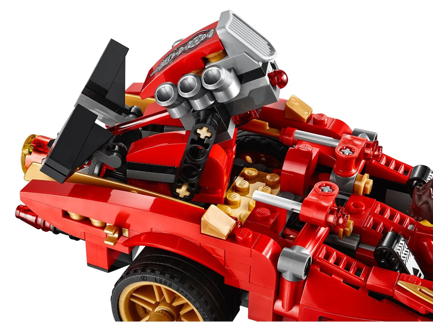 LEGO® Ninjago 70727 Ninja Super-bolide X-1 - vue 7
