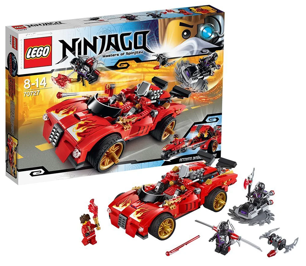 LEGO® Ninjago 70727 Ninja Super-bolide X-1 - vue 8