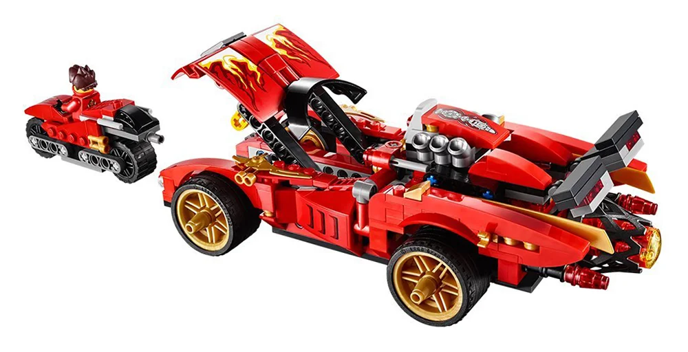 LEGO® Ninjago 70727 Ninja Super-bolide X-1 - vue 9