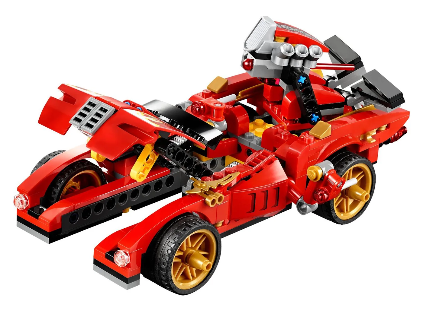 LEGO® Ninjago 70727 Ninja Super-bolide X-1 - vue 12