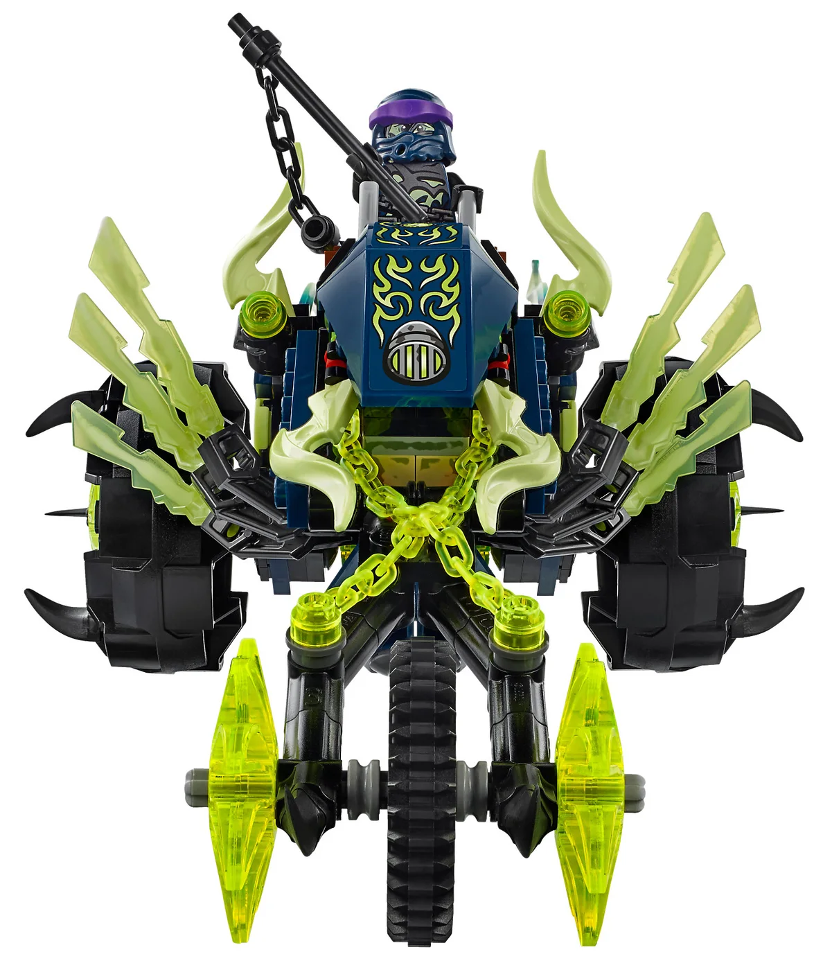 LEGO® Ninjago 70730 Agguato sulla moto incatenata - vue 5