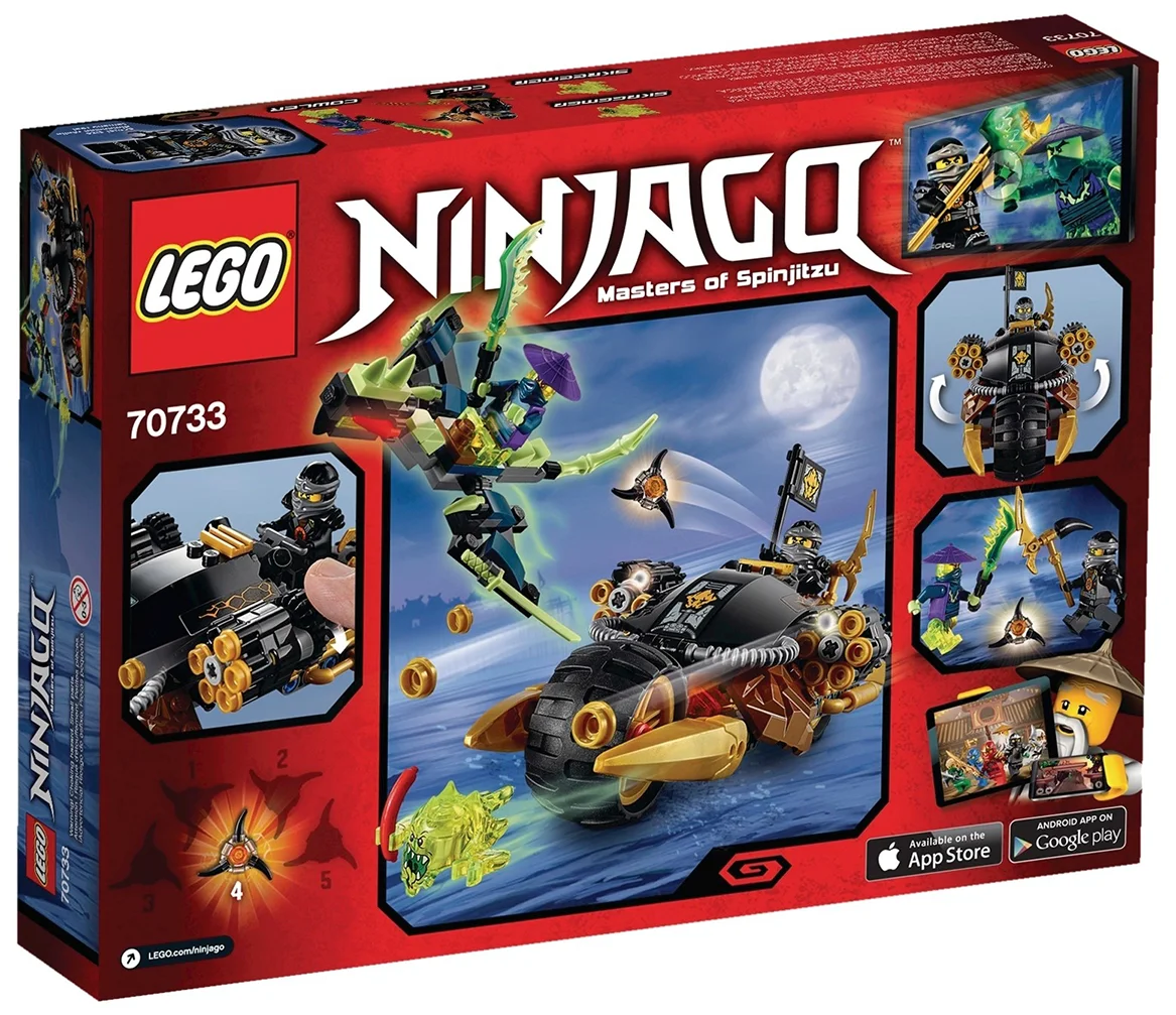 LEGO® Ninjago 70733 La moto razzo - vue 2