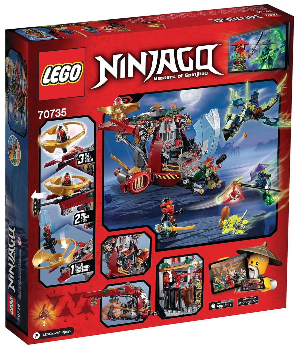 LEGO® Ninjago 70735 Il R.E.X. di Ronin - vue 2